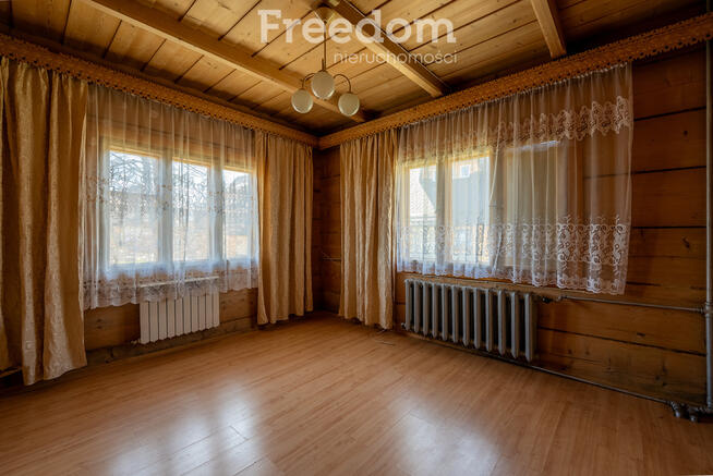 Dom z bali w Zakopanem – ul. Hrube Wyżne