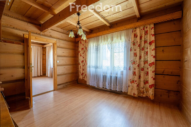 Dom z bali w Zakopanem – ul. Hrube Wyżne