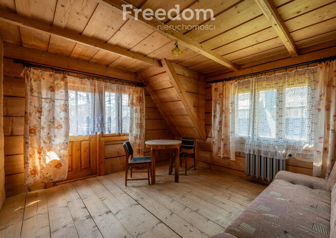 Dom z bali w Zakopanem – ul. Hrube Wyżne