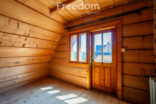 Dom z bali w Zakopanem – ul. Hrube Wyżne