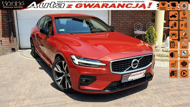 Volvo S60 T4 R-Design, Salon PL,  serwis ASO, Bezwypadkowy , Navi, AT, kamera