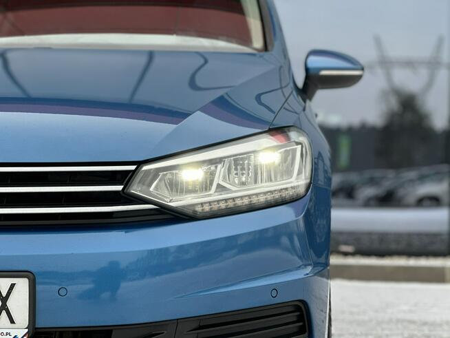 Volkswagen Touran Salon Polska Alu LED Tempomat ACC Czujniki 3xClimatronic GWARANCJA!