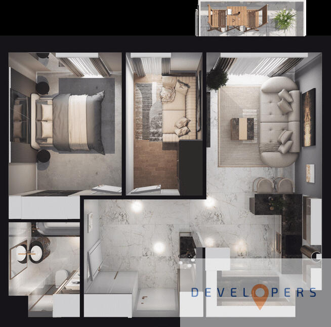 Blisko Centrum Rodzinne 3 pokoje I parking