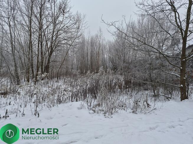 Rusiec - działka niedaleko lasu