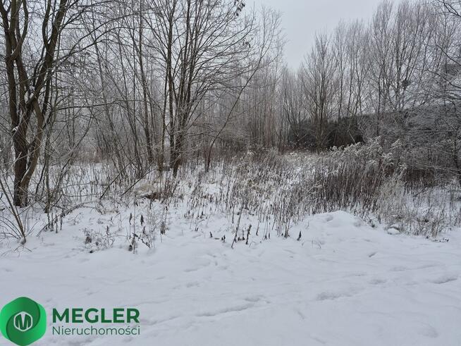 Rusiec - działka niedaleko lasu