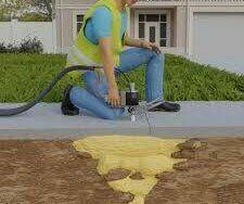 Podnoszenie posadzek stabilizacja gruntu iniekcja Wrocław ok