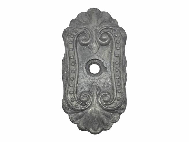 Stary szyld ozdobny aluminiowy