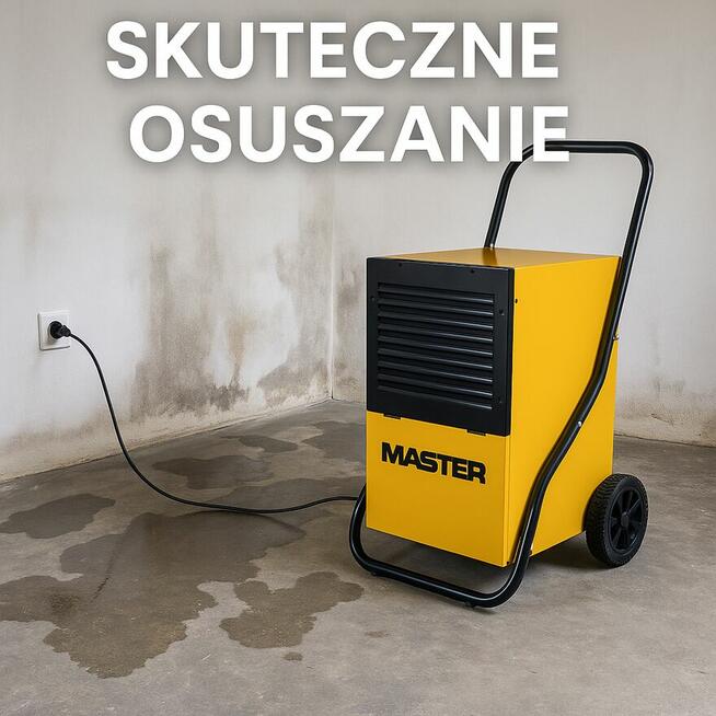 Osuszanie po remoncie, zalaniu - wynajem osuszaczy powietrza