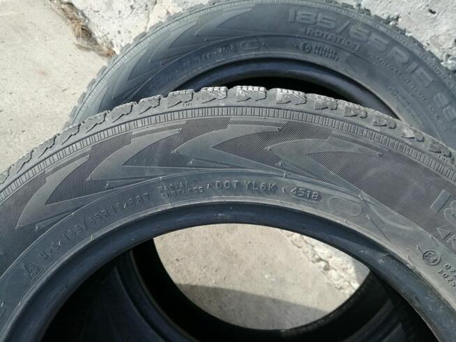 ODDAM ZA DARMO - Opony zimowe używane NOKIAN 185/65 R15