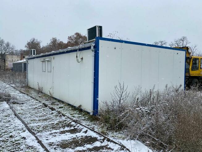 Kontenery biurowe – 5 modułów, klimatyzacja, alarm, CCTV.