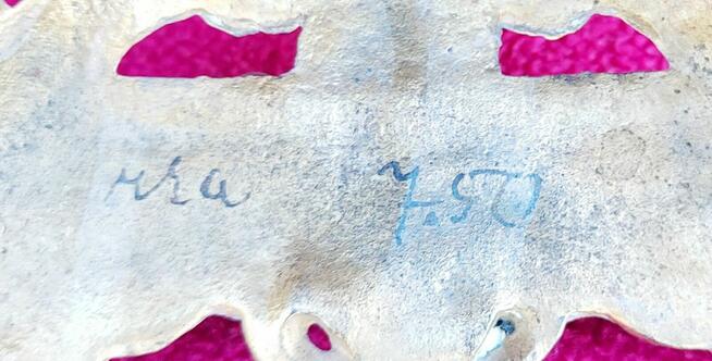 Kandelabr świecznik sygnowany