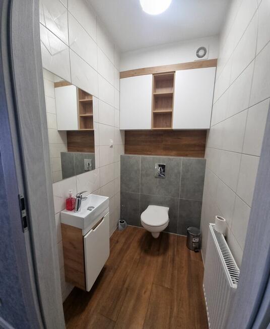 Komfortowa narożna szeregówka umeblowana, 2 mp, ogródek
