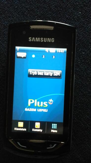 telefon SAMSUNG GT-S5620 ekran dotykowy