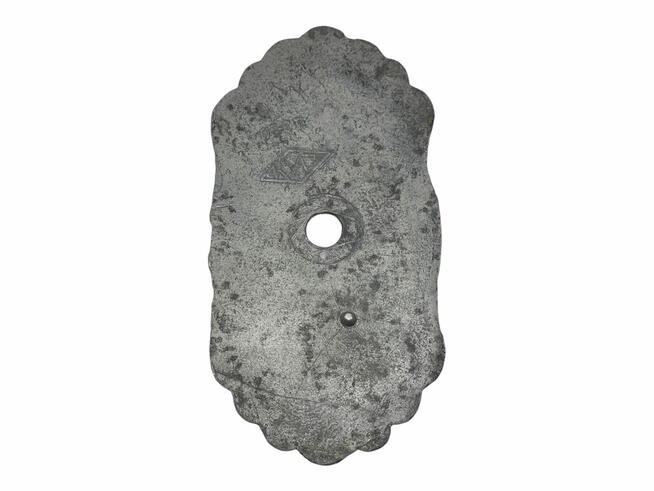 Stary szyld ozdobny aluminiowy