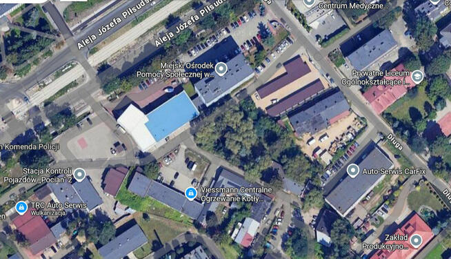 GRUNT INWESTYCYJNY – DĄBROWA GÓRNICZA, AL. J. PIŁSUDSKIEGO 2