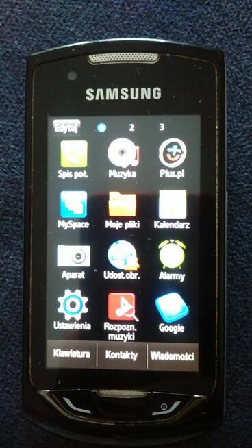 telefon SAMSUNG GT-S5620 ekran dotykowy