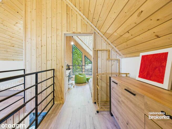 Oaza spokoju z 2 domami. Jacuzzi, tyrolka! Blisko W-wy.