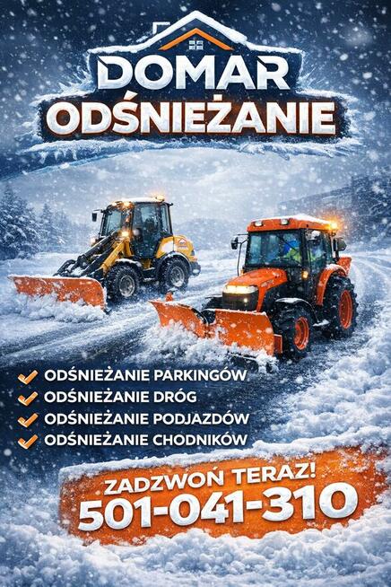 Odśnieżanie dachów parkingów Stalowa Wola - Nisko