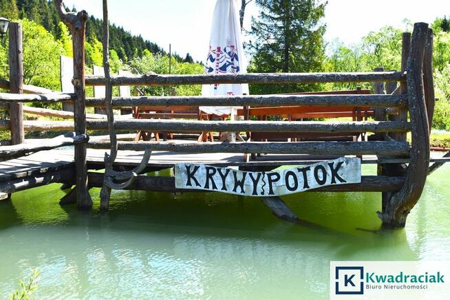 Działka usługowa Krzywe gm. Cisna,