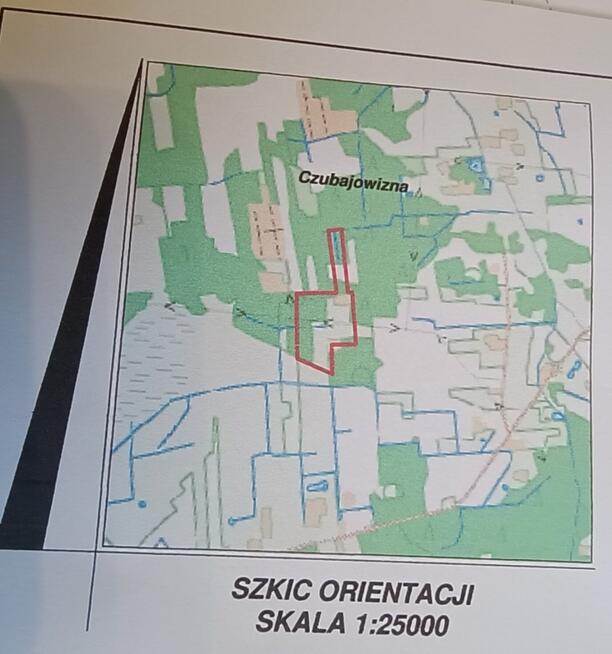 Działki budowlane Czubajowizna k. Wołomina, bezpośrednio