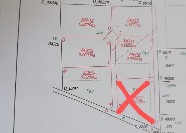 Działki budowlane Czubajowizna k. Wołomina, bezpośrednio