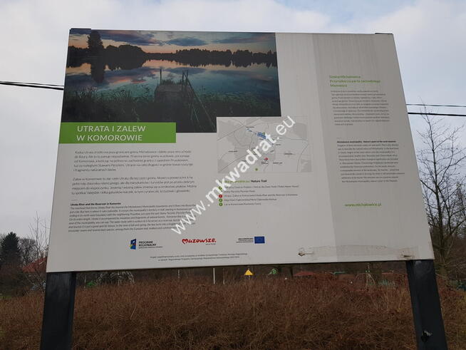 DZIAŁKA PRZY ZALEWIE KOMOROWSKIM