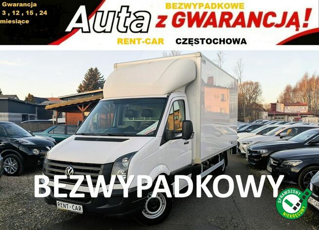 Volkswagen Crafter 2.0TDi*163PS*OPŁACONY*Bezwypadkowy*KONTENER*3-Osoby Klima*GWARANCJA 24