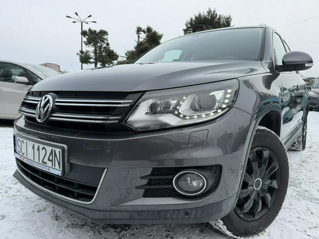 Volkswagen Tiguan 4Motion, Klimatronic 2-stref, Podgrz. fotele, 2 kpl. kół