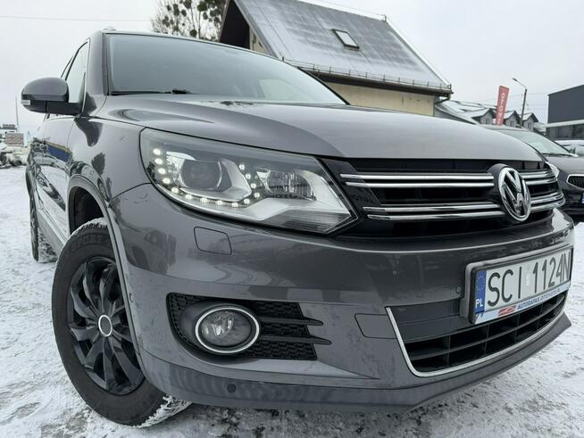 Volkswagen Tiguan 4Motion, Klimatronic 2-stref, Podgrz. fotele, 2 kpl. kół