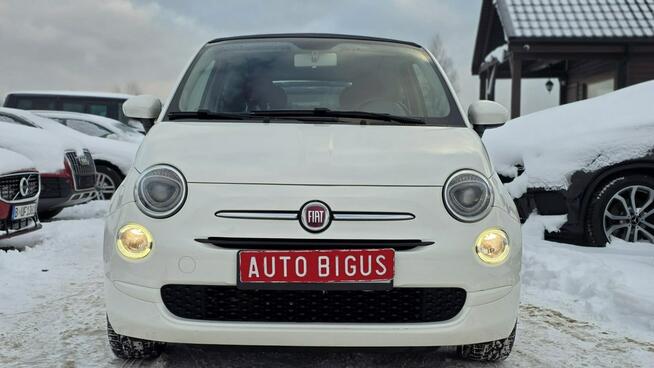 Fiat 500 ledy super stan zarejestrowany biała perła