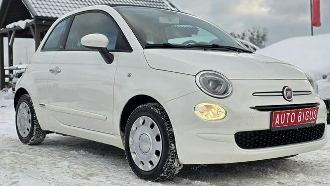 Fiat 500 ledy super stan zarejestrowany biała perła