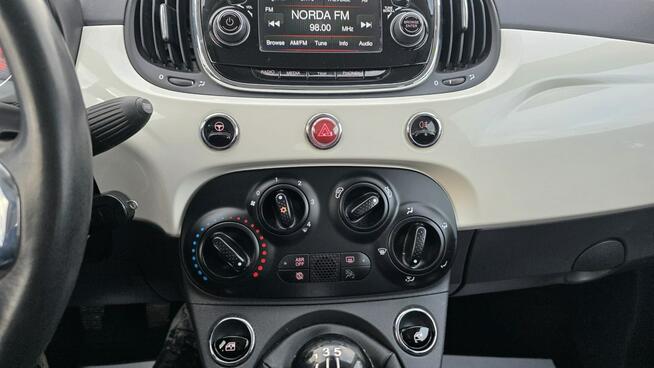 Fiat 500 ledy super stan zarejestrowany biała perła