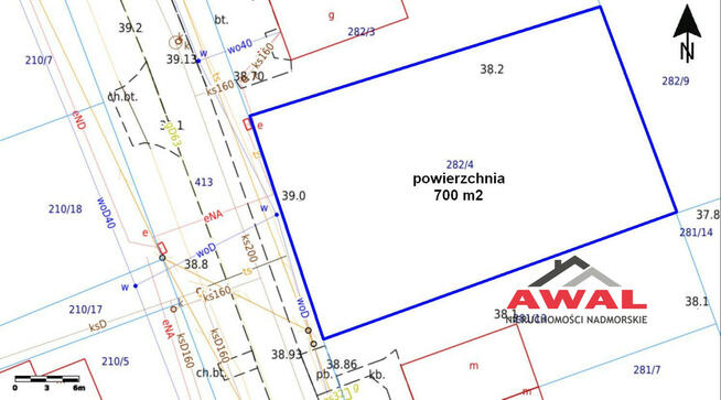Działka budowlana Darzlubie gm. Puck, Pieniężna