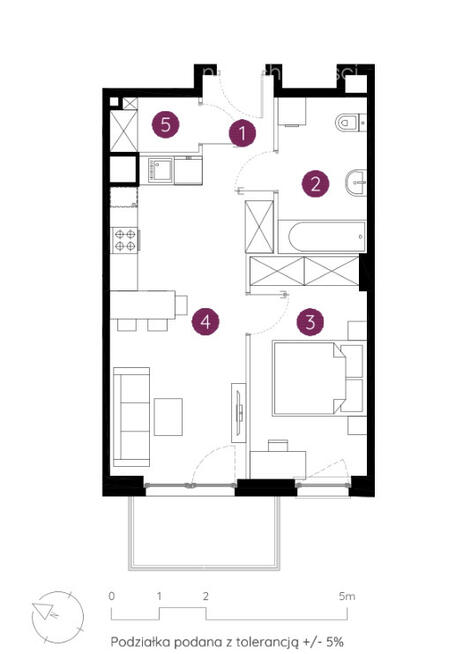 Przestronne 2 pokoje z balkonem | Ursus