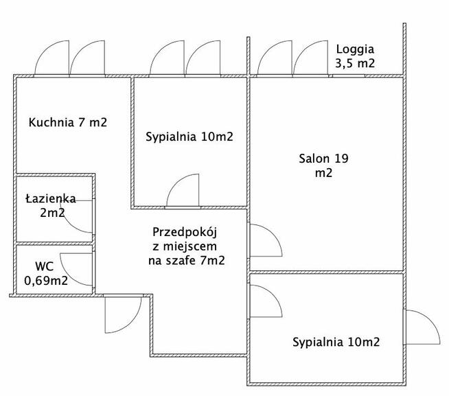 Mieszkanie Wrocław gm. Wrocław-Krzyki Krzyki, Gliniana