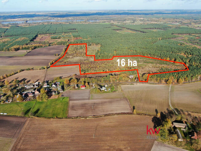 Działka rolna Borzynowo gm. Milicz,