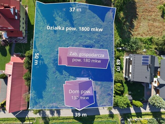 Dom Wolnostojący Podobin, gm. Niedźwiedź
