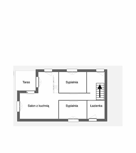 Mieszkanie w stanie deweloperskim ul. Brata Alberta Cz-wa