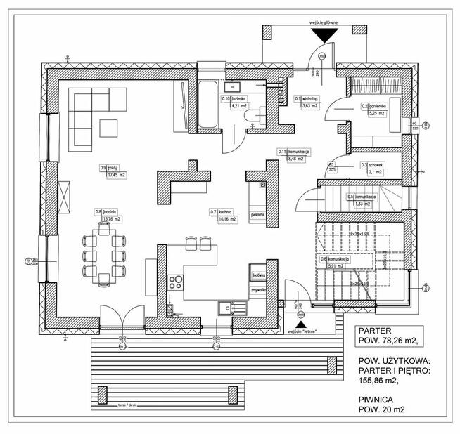 Działka 7150m2, dom 155m2,, magazyn 600m2 k/Warszawy