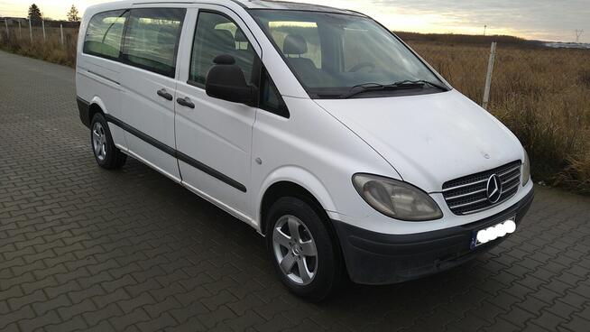 mercedes vito 2.2 cdi 2007 extra long długo 6 osobowy
