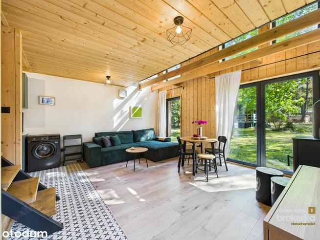 Oaza spokoju z 2 domami. Jacuzzi, tyrolka! Blisko W-wy.