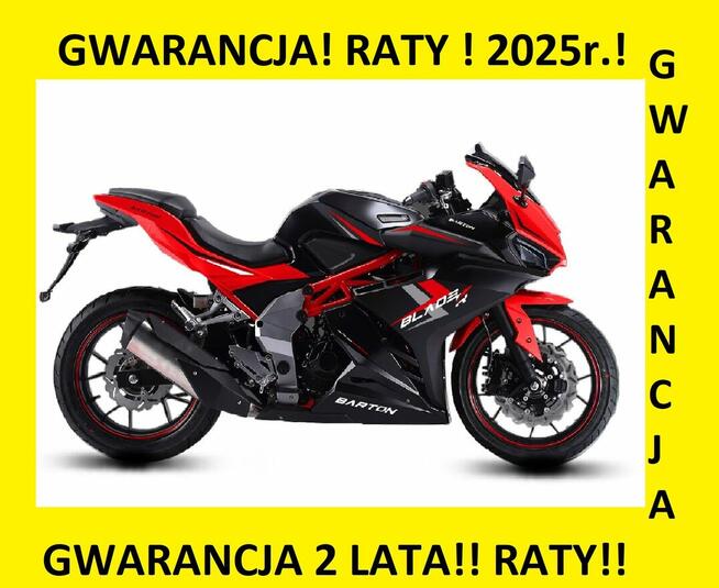 BARTON BLADE-R 125ccm na kat. B NOWY 2025 ROK GWARANCJA Wars