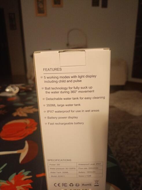 Irygator wodny do zębów