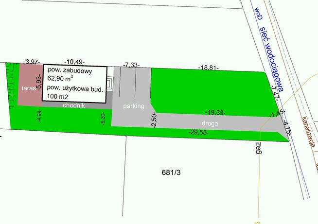 Działka budowlana Morawica gm. Liszki