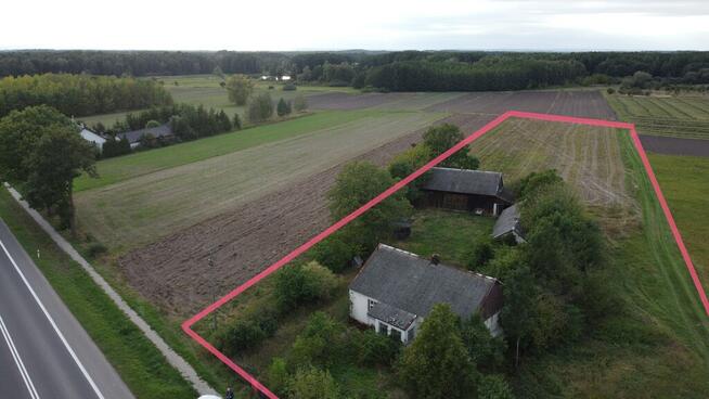 Siedlisko na dużej działce w Dobrucie gm. Orońsko.