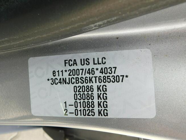 Jeep Compass z Gwarancją Bezwypadkowy Model 2020r