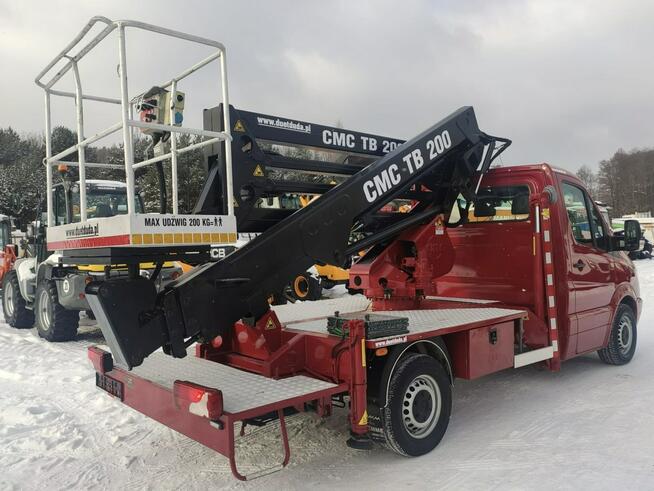 Mercedes Sprinter Podnośnik Koszowy 20m CMC TB200 Zwyżka Ważne UDT Wumag GSR Multitel P7
