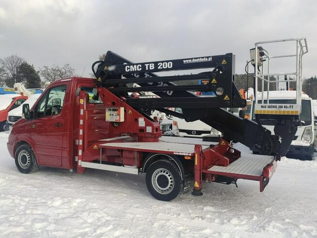 Mercedes Sprinter Podnośnik Koszowy 20m CMC TB200 Zwyżka Ważne UDT Wumag GSR Multitel P7