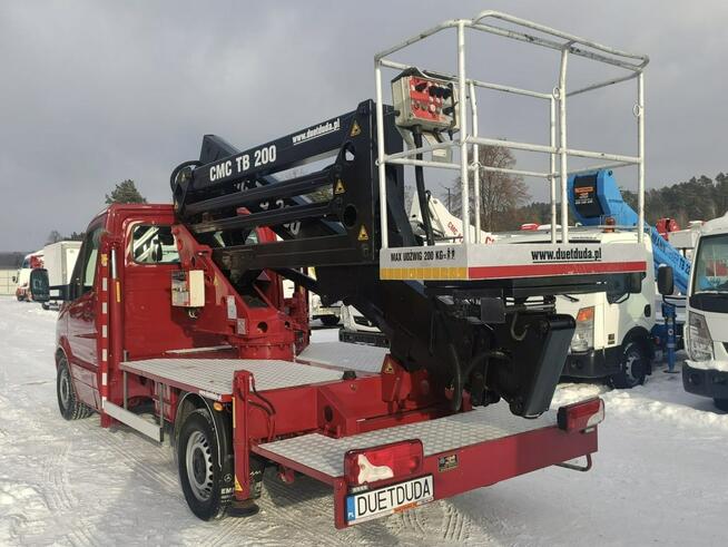 Mercedes Sprinter Podnośnik Koszowy 20m CMC TB200 Zwyżka Ważne UDT Wumag GSR Multitel P7