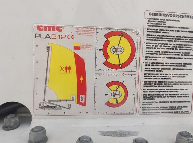 Renault Maxity Podnośnik Koszowy 21m CMC PLA 212 Zwyżka Wumag GSR Multitel P7